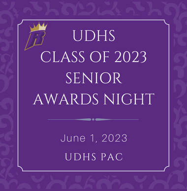 Senior awards night June 1 2023